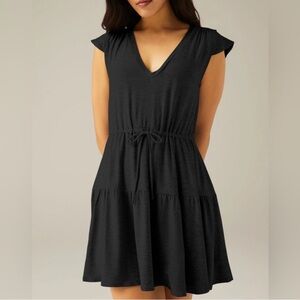 Beyond Yoga Out & About Ruffle Dress